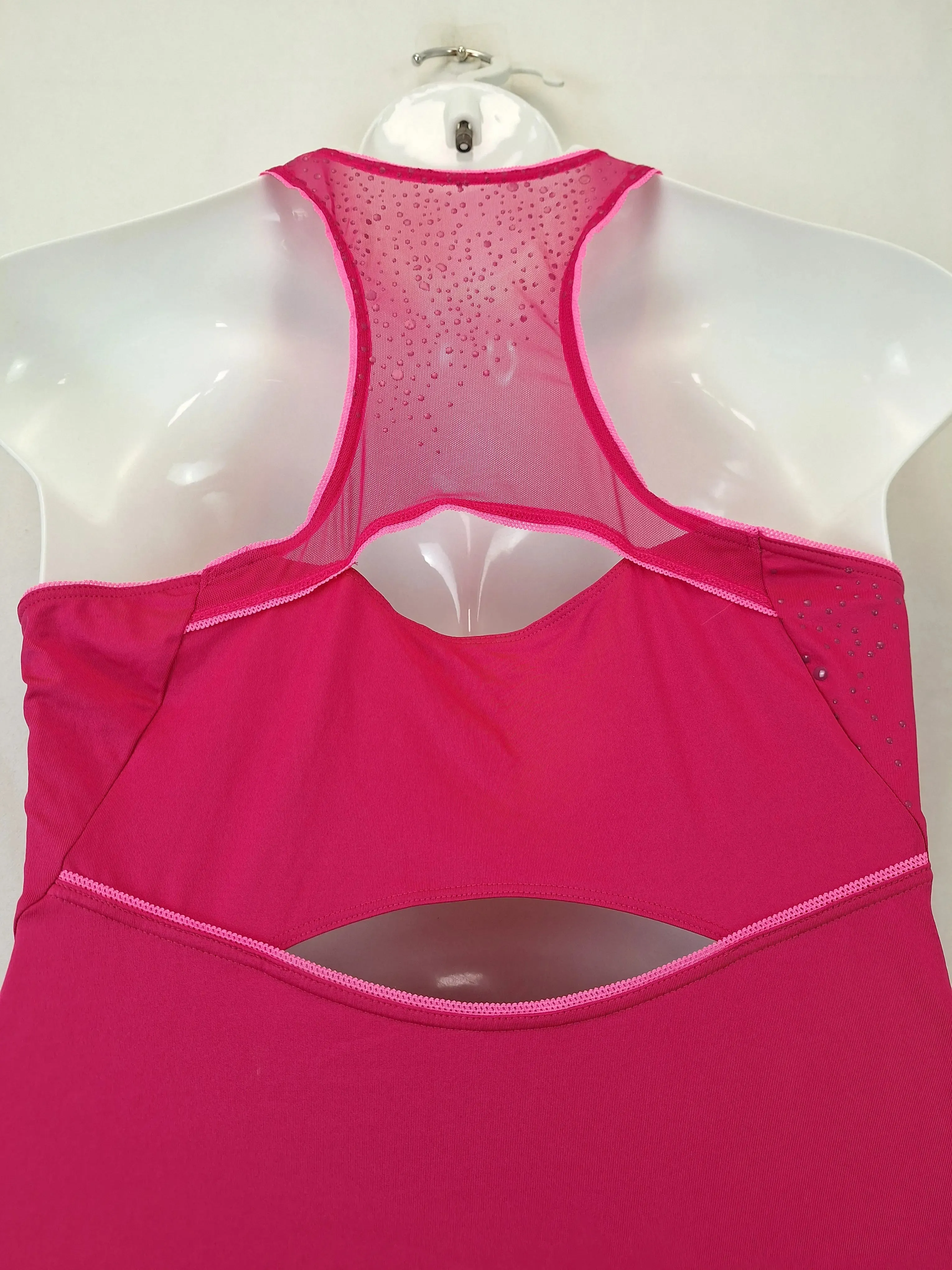 Adidas Berry Splash Racerback Tennis Dress Size 18