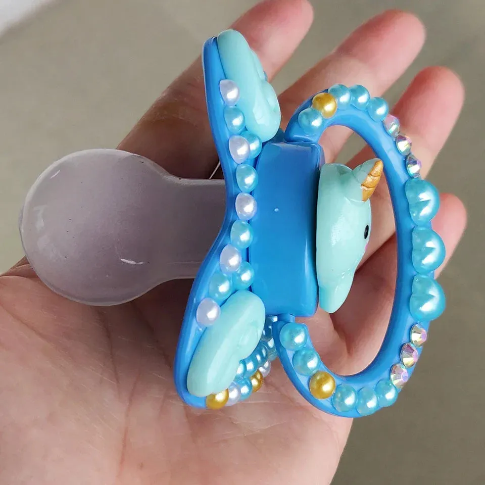 Baby Narwhal Deco Adult Pacifier