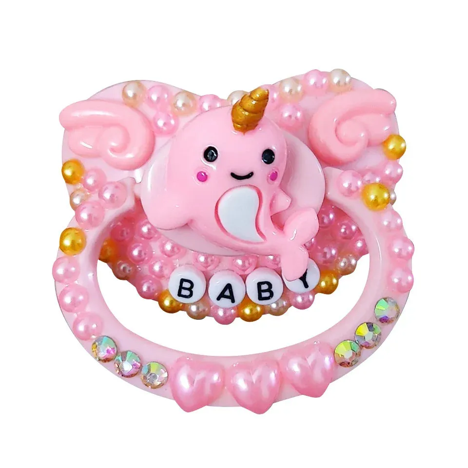 Baby Narwhal Deco Adult Pacifier