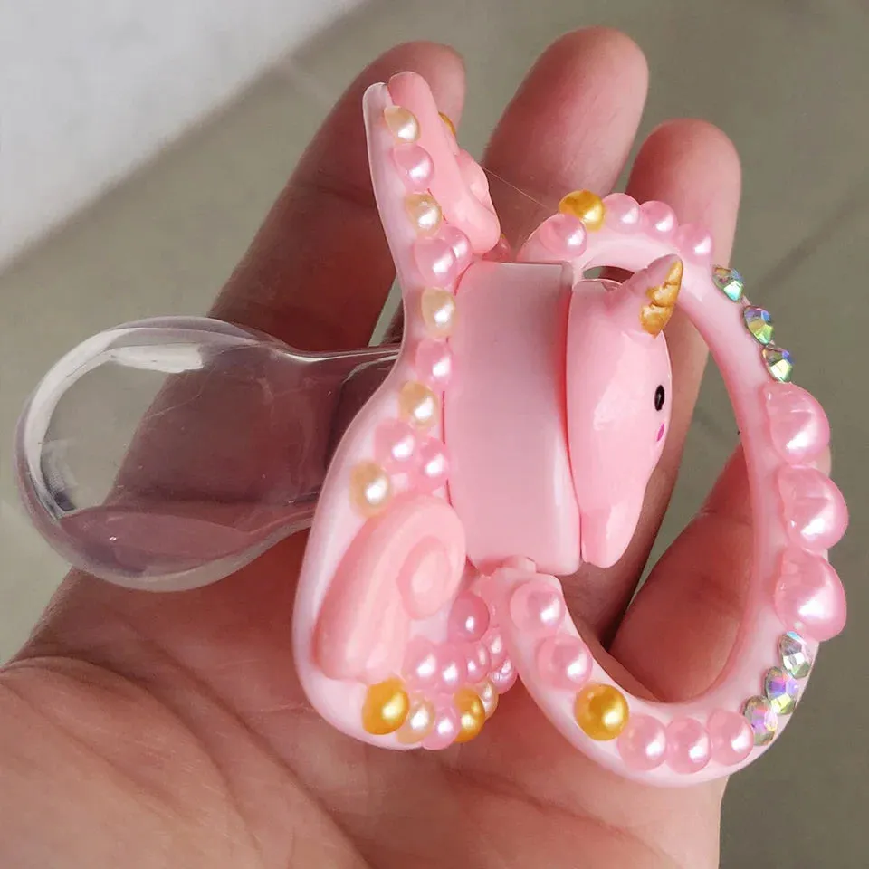 Baby Narwhal Deco Adult Pacifier