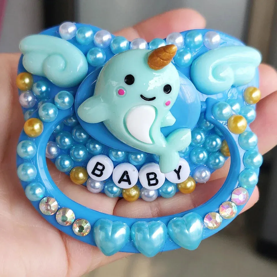 Baby Narwhal Deco Adult Pacifier