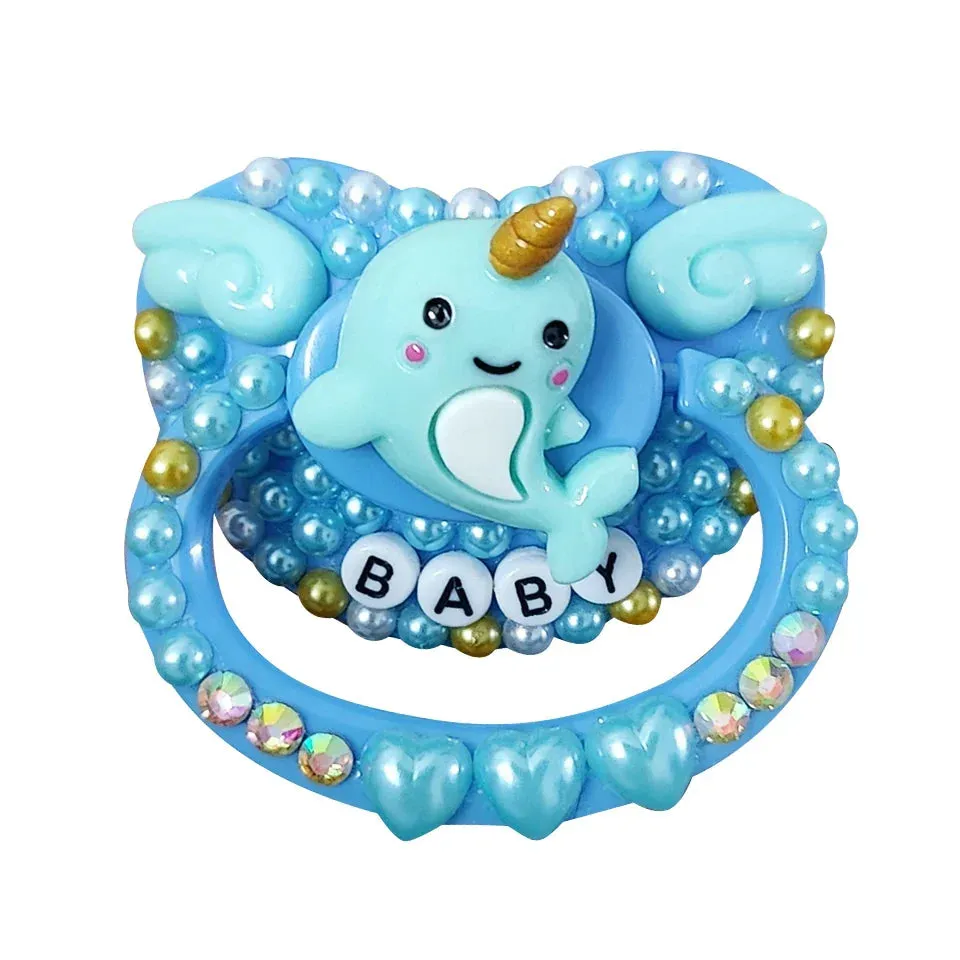 Baby Narwhal Deco Adult Pacifier