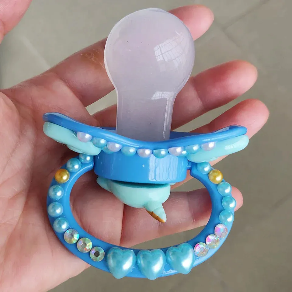 Baby Narwhal Deco Adult Pacifier