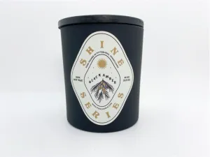 Black Amber Candle (Shine Series)