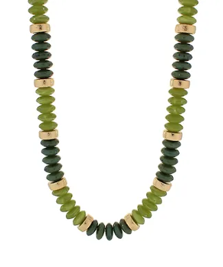 Bold Elegance Olive Necklace
