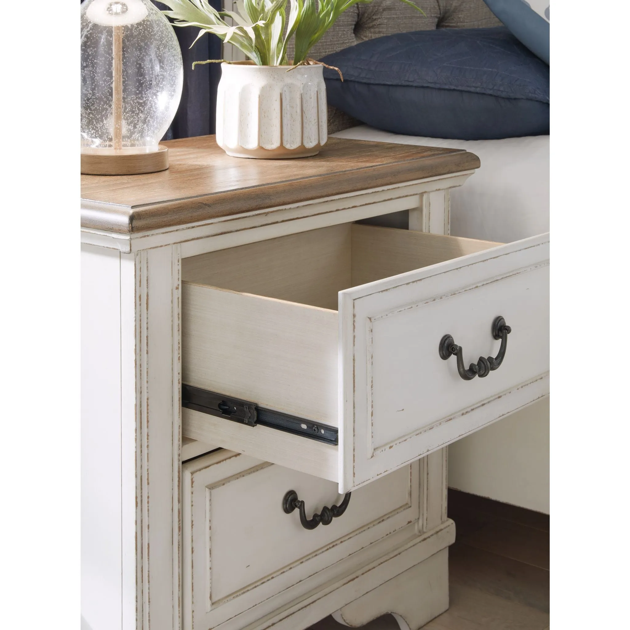 Brollyn Two Drawer Nightstand
