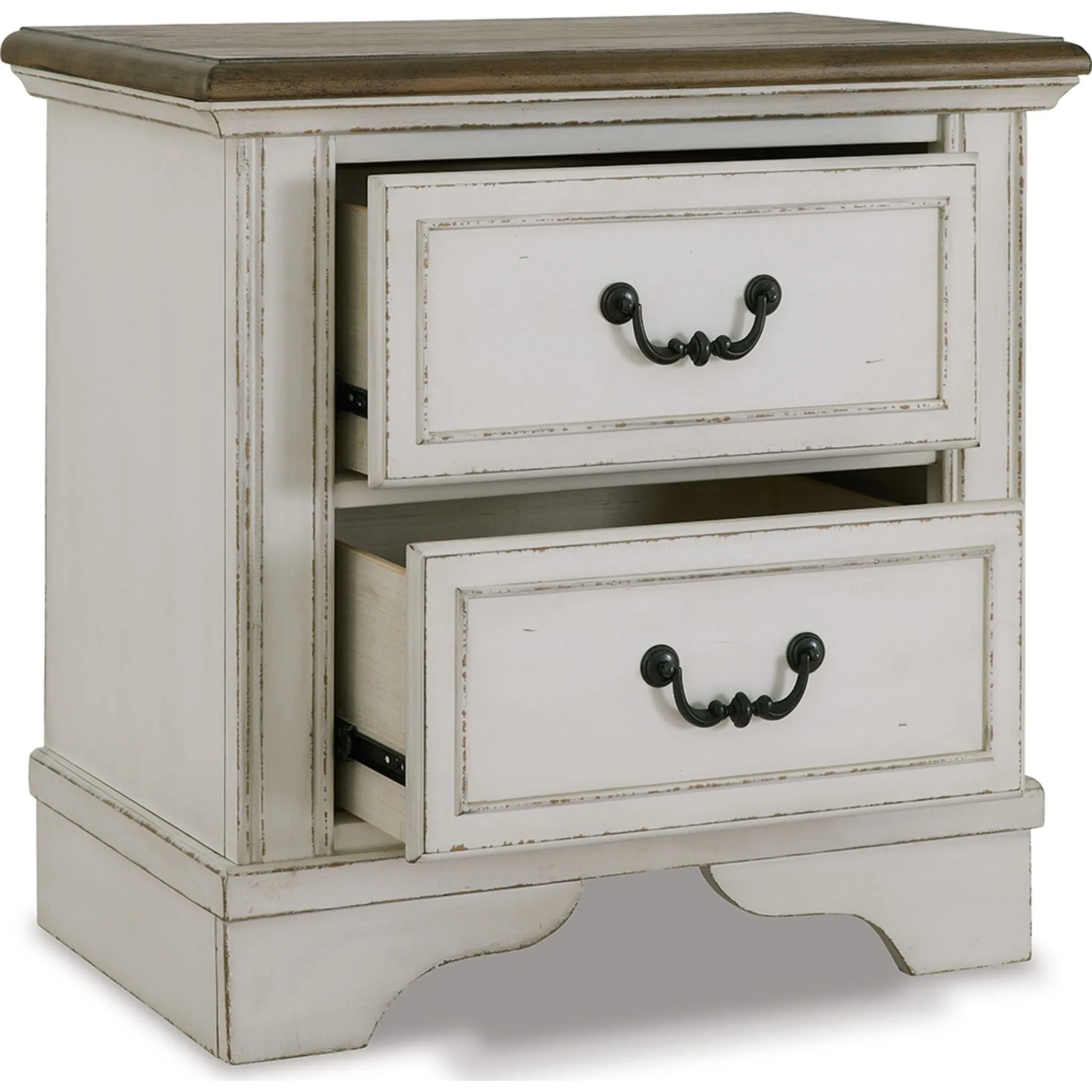 Brollyn Two Drawer Nightstand