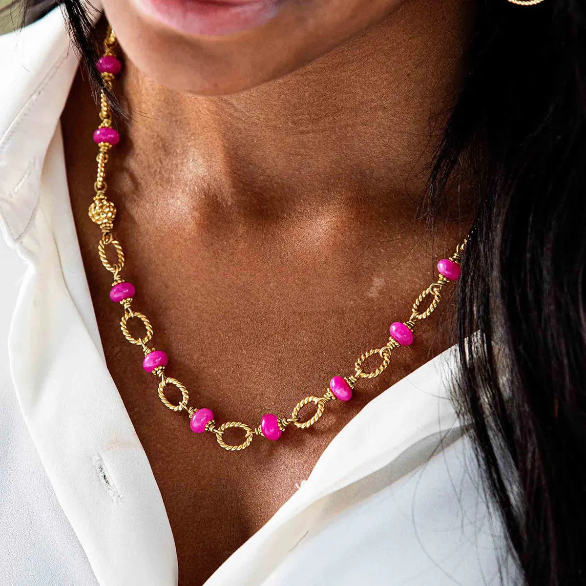 CAPUCINE DE WULF - BERRY & BEAD NECKLACE