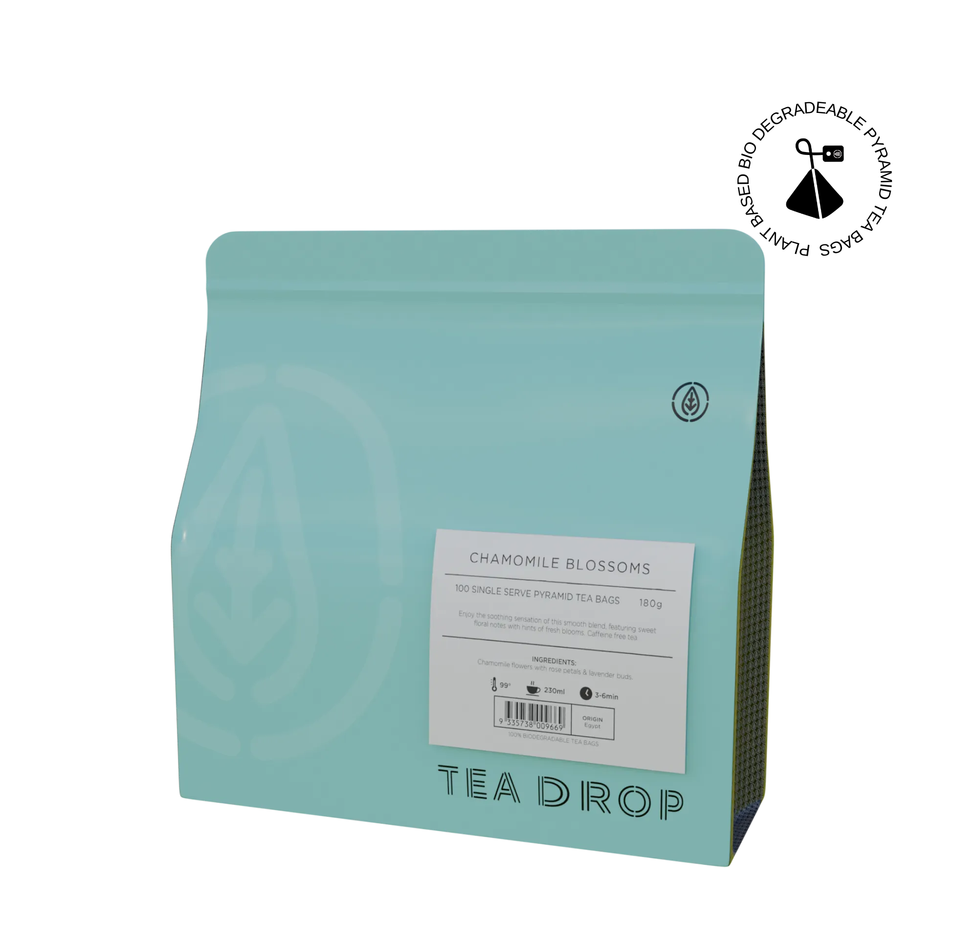 Chamomile Blossoms Pyramid Tea Bags
