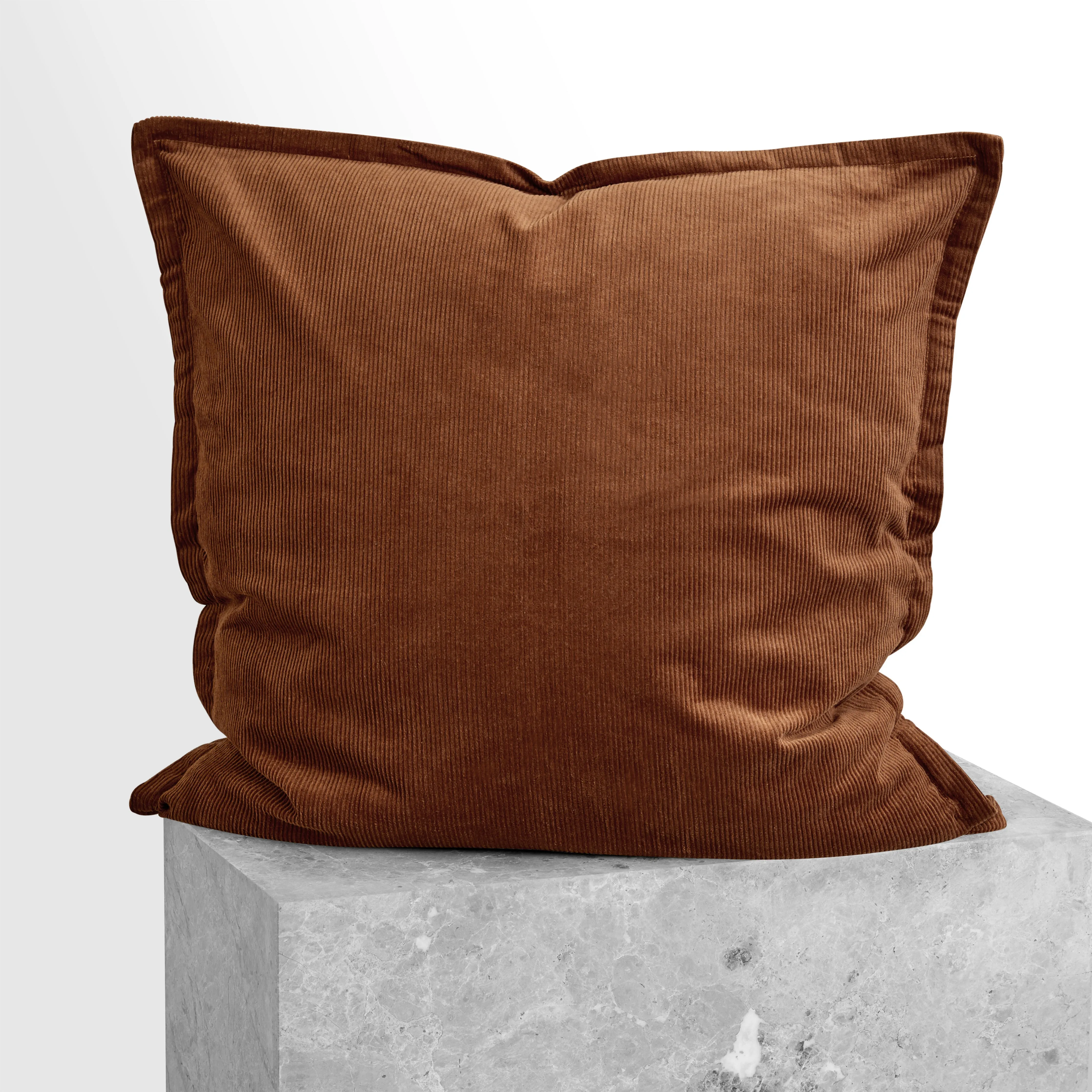 Darcy Corduroy - Terracotta European Pillowcase