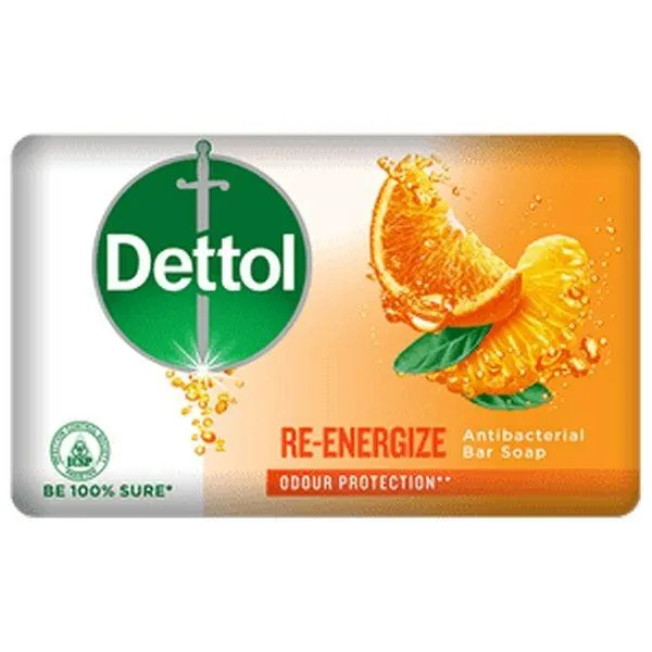 DETTOL RE-ENERGIZE ANTI BACTERIAL BAR SOAP 85GM