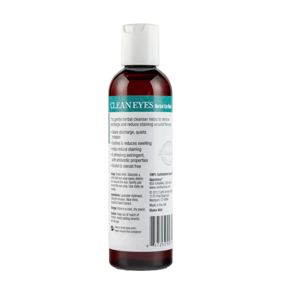 Earth Animal Clean Eyes Eye Wash