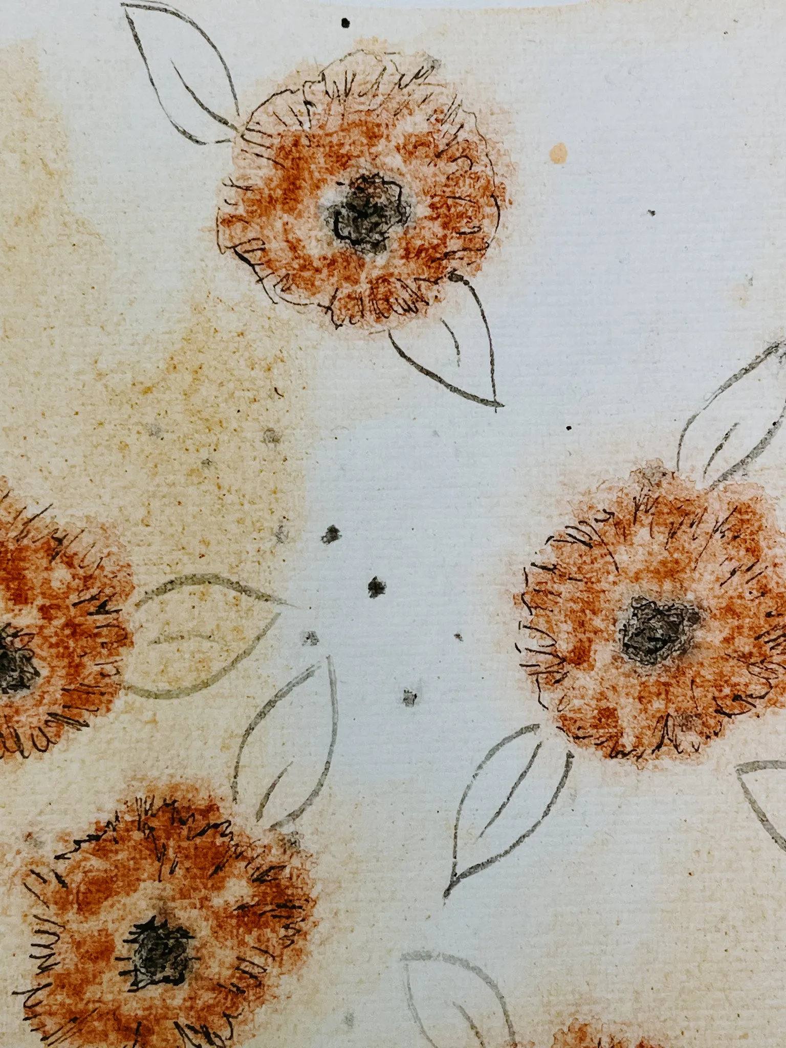 Earthy Blooms (Original)