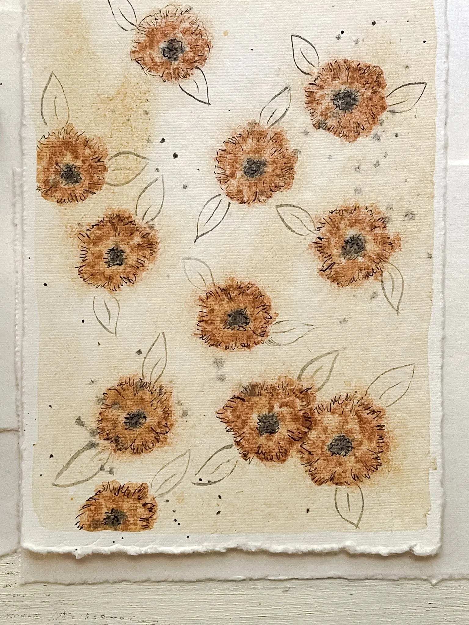 Earthy Blooms (Original)