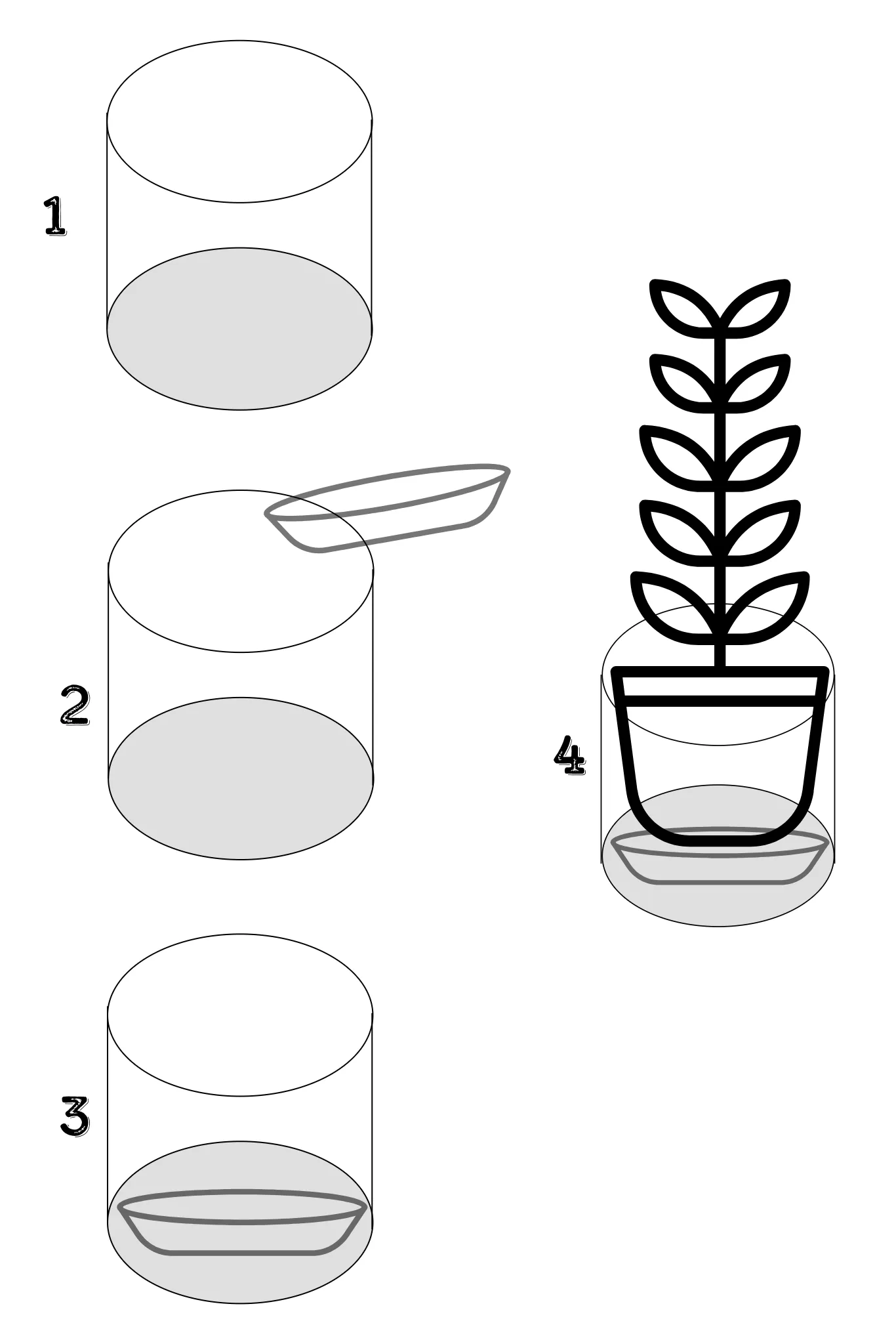 Earthy Pot Cover (Medium)