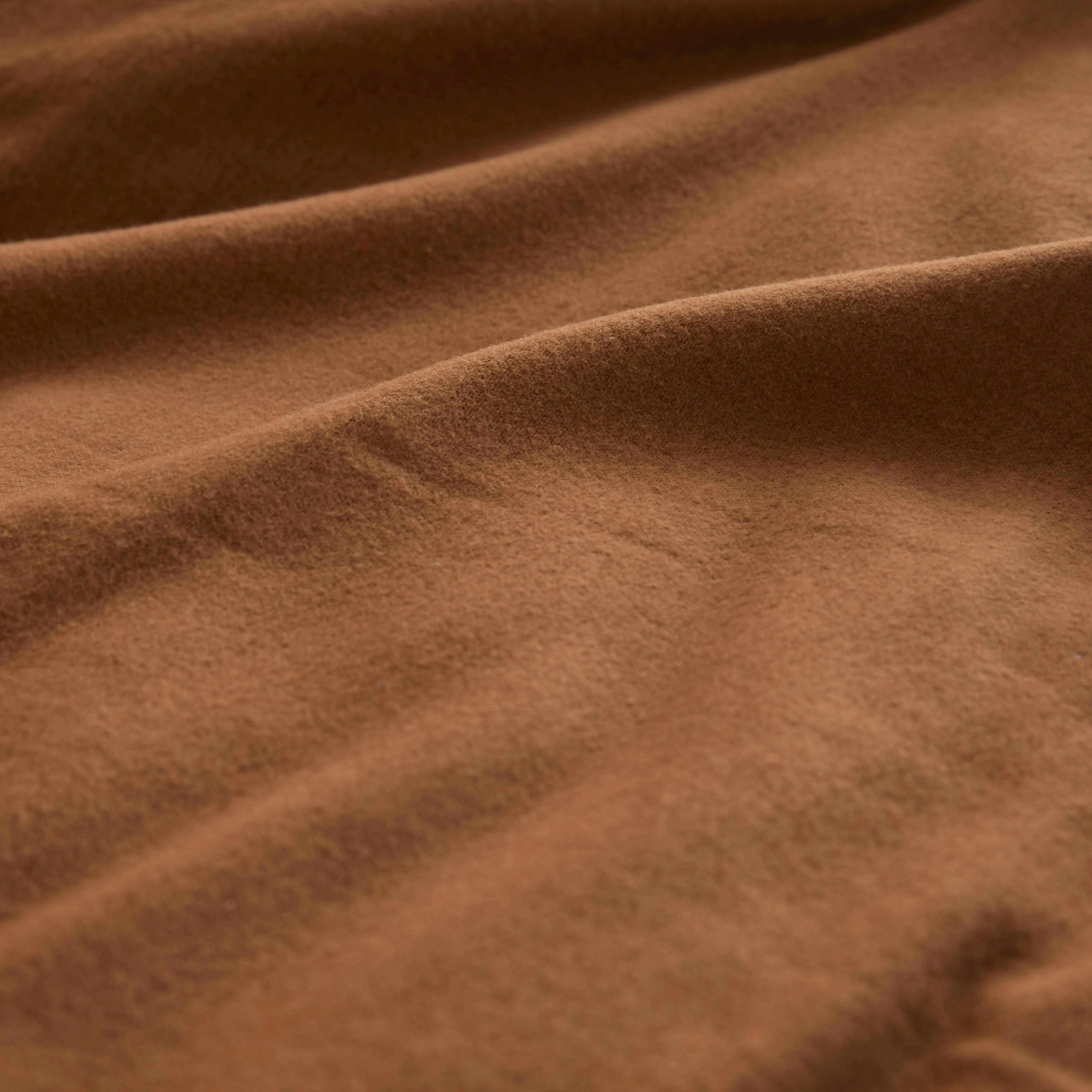 Frankie Flannelette - Terracotta Fitted Sheet