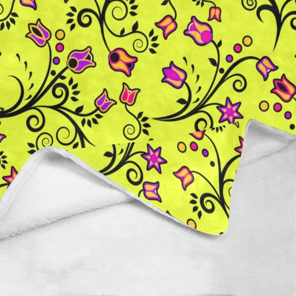 Key Lime Star Ultra-Soft Micro Fleece Blanket 40"x50"