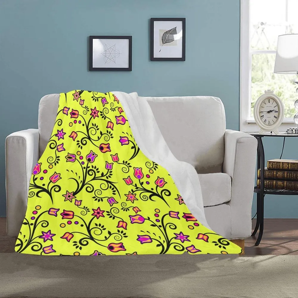 Key Lime Star Ultra-Soft Micro Fleece Blanket 40"x50"