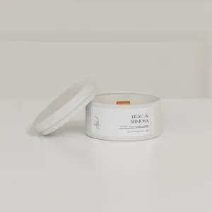 Lilac & Mimosa Travel Candle