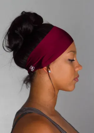 Maroon Yoga Headband