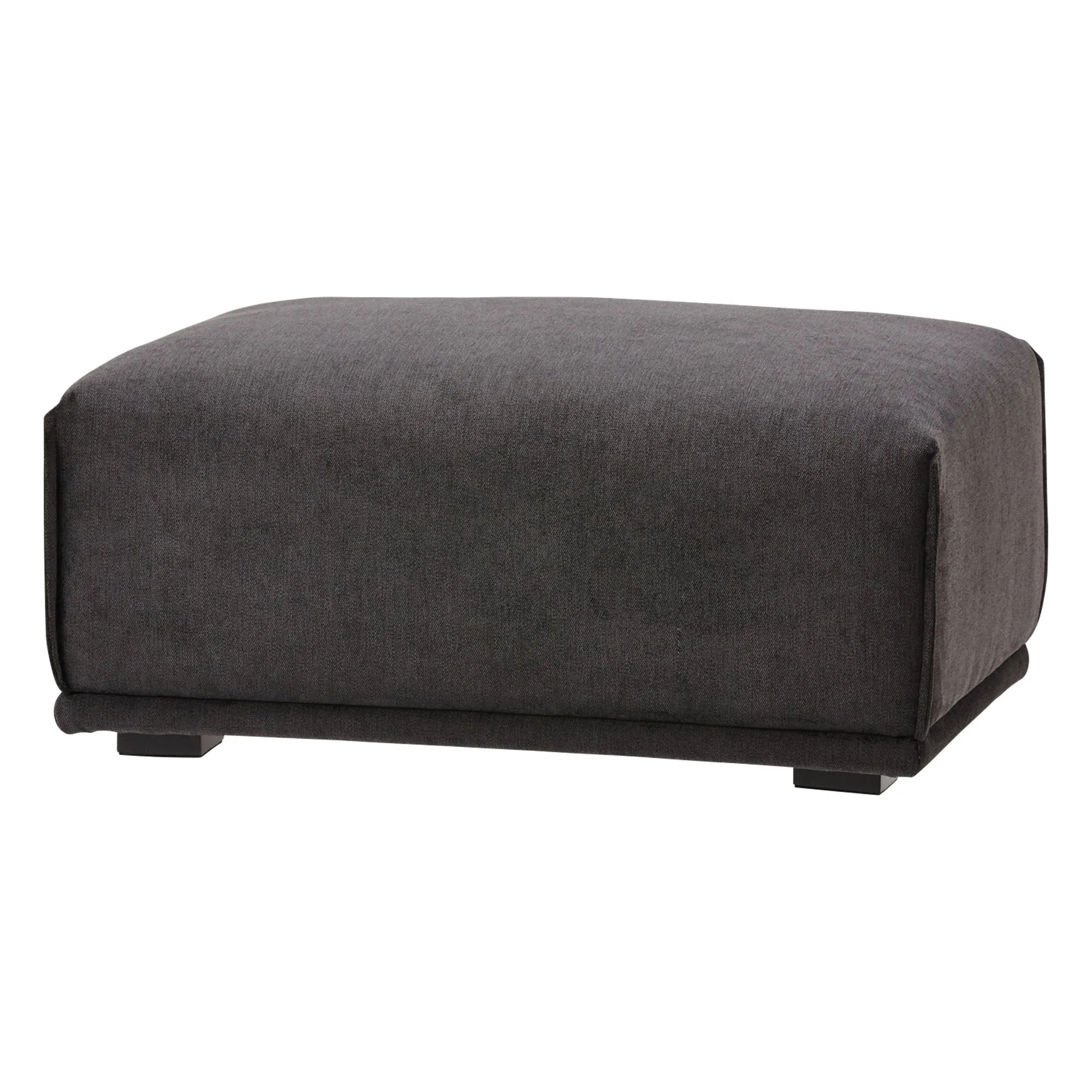 Mehne Ottoman Black (W850×D600×H425Mm)