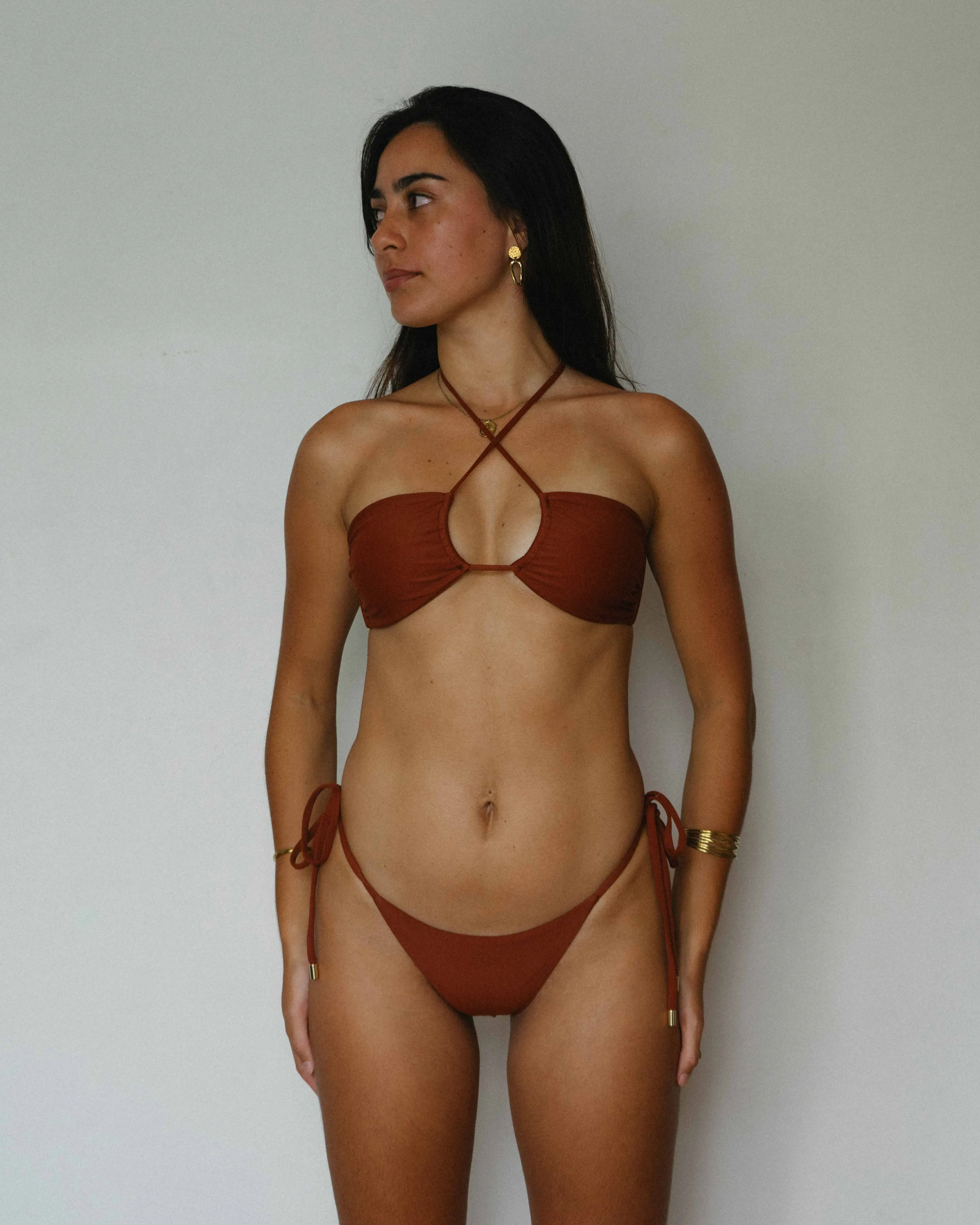 Mia Bikini in Earthy Brown