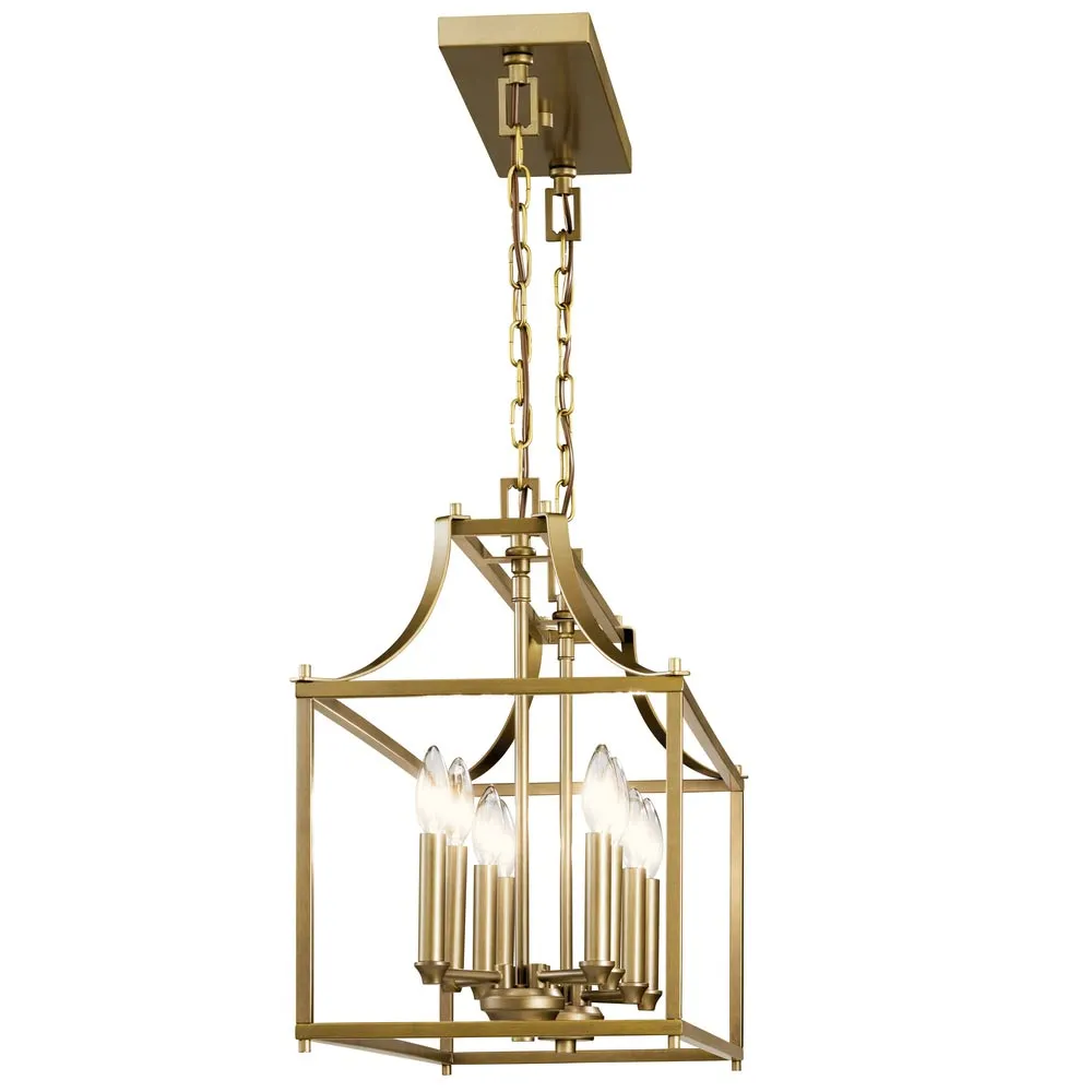 Morrigan 41 in. 8 Lights Chandelier Brass Finish