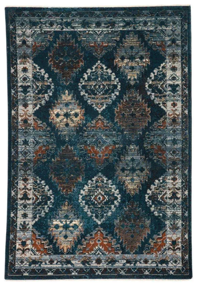 Myriad MYD10 Blue/Rust Rug