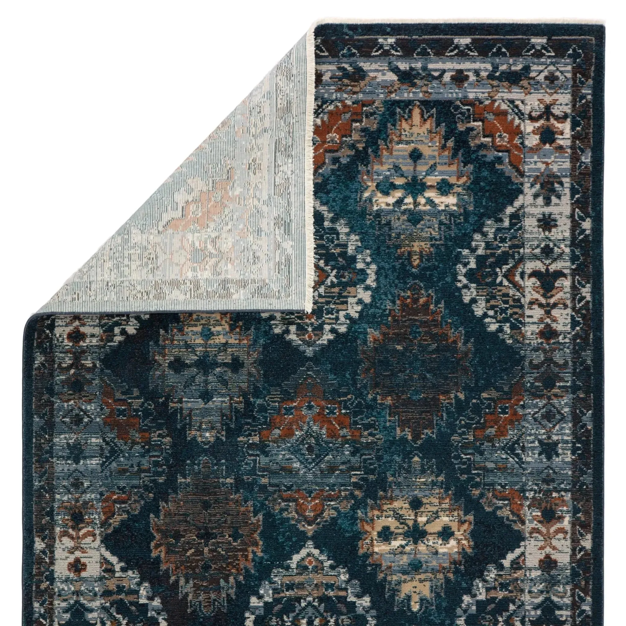 Myriad MYD10 Blue/Rust Rug