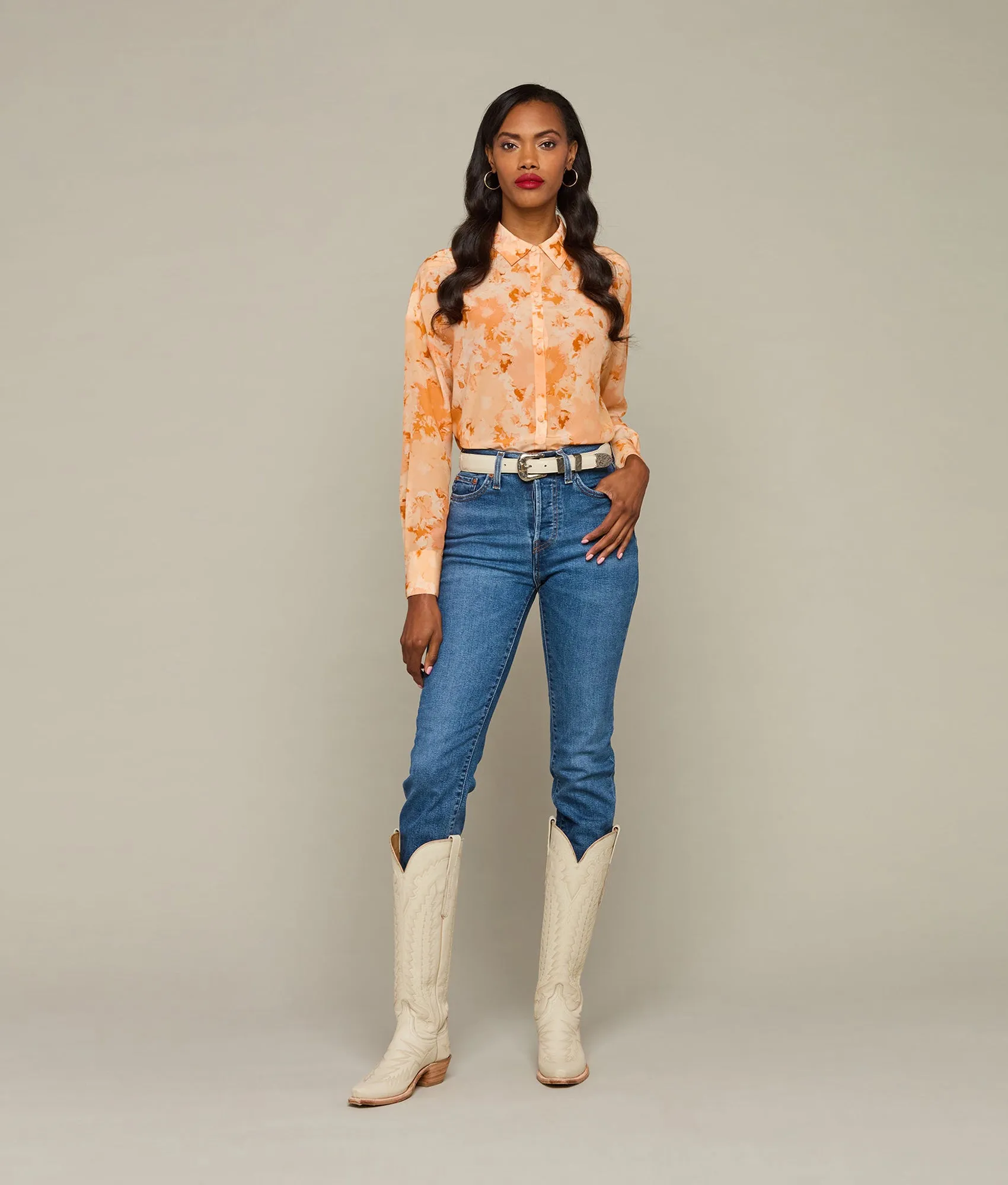Nassau Blouse :: Orange