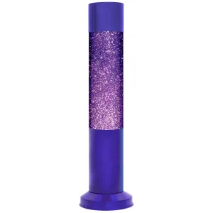 Nova Baby Glitter Lamp Purple