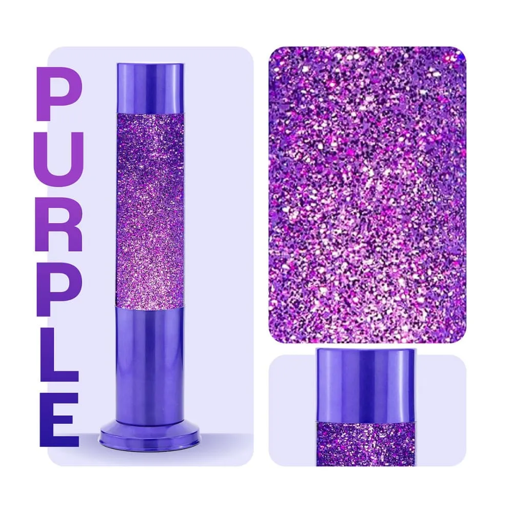 Nova Baby Glitter Lamp Purple