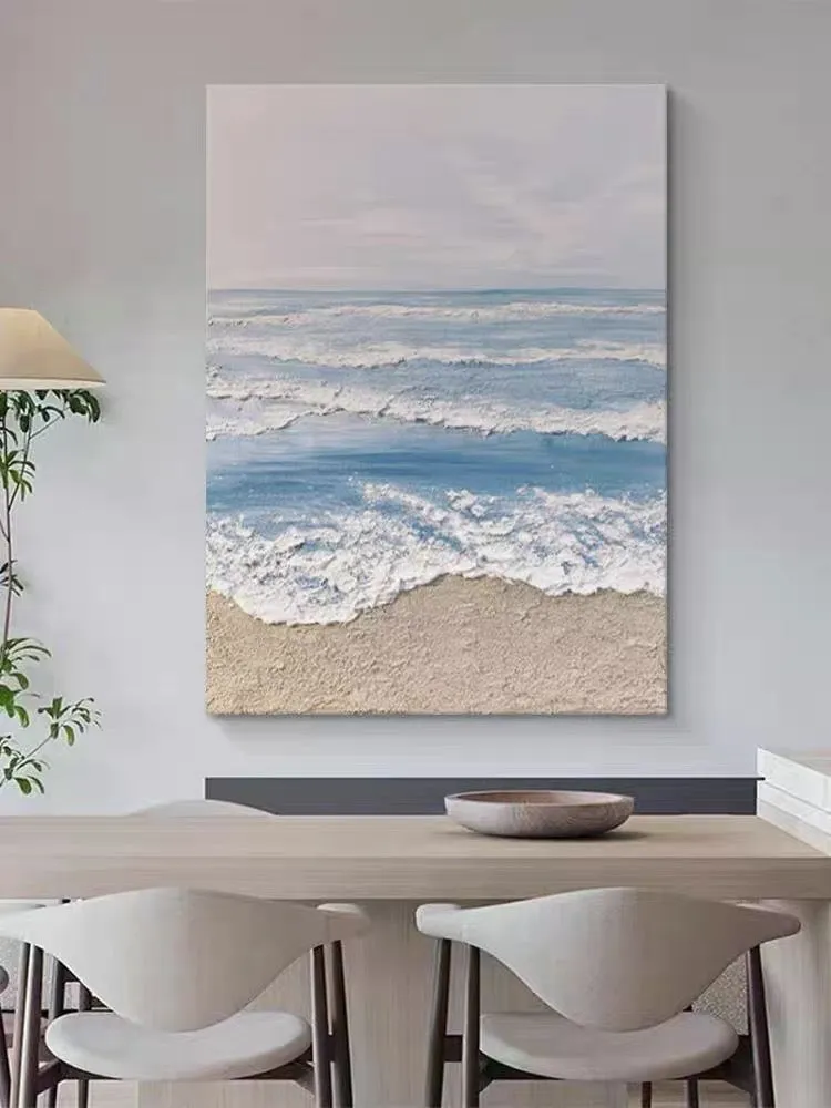 Ocean Waves Oil Painting