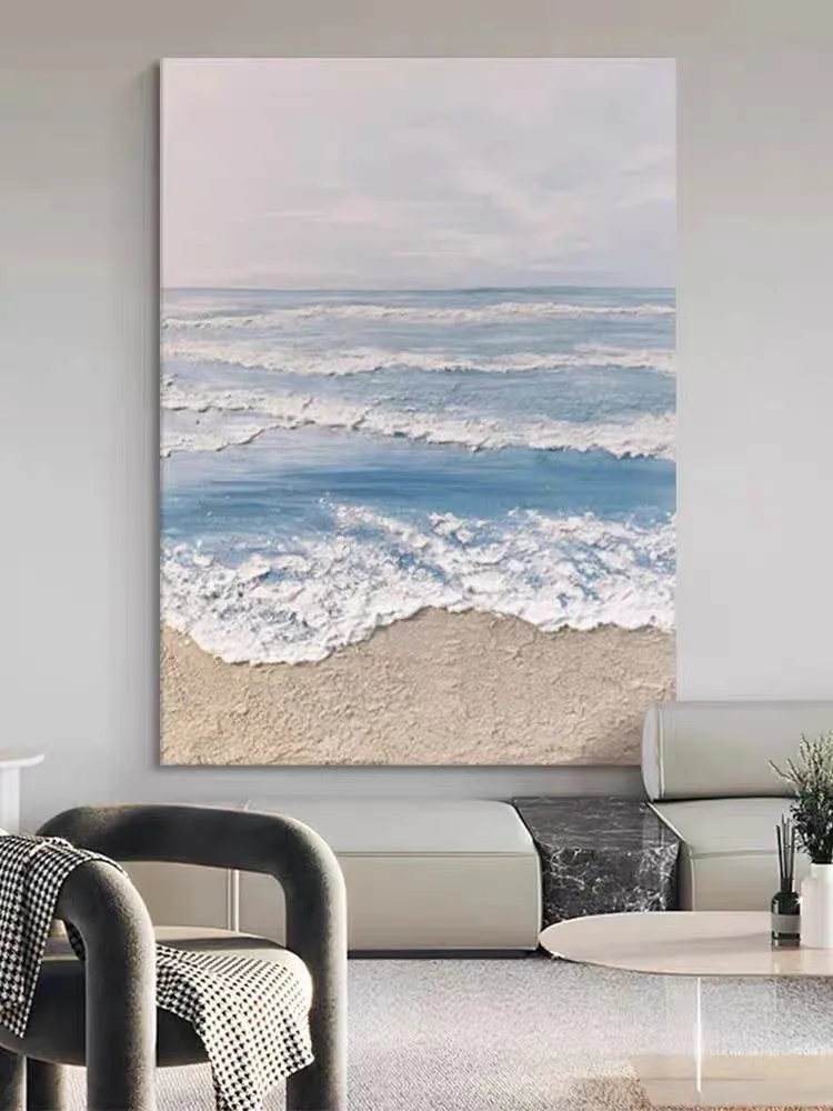 Ocean Waves Oil Painting