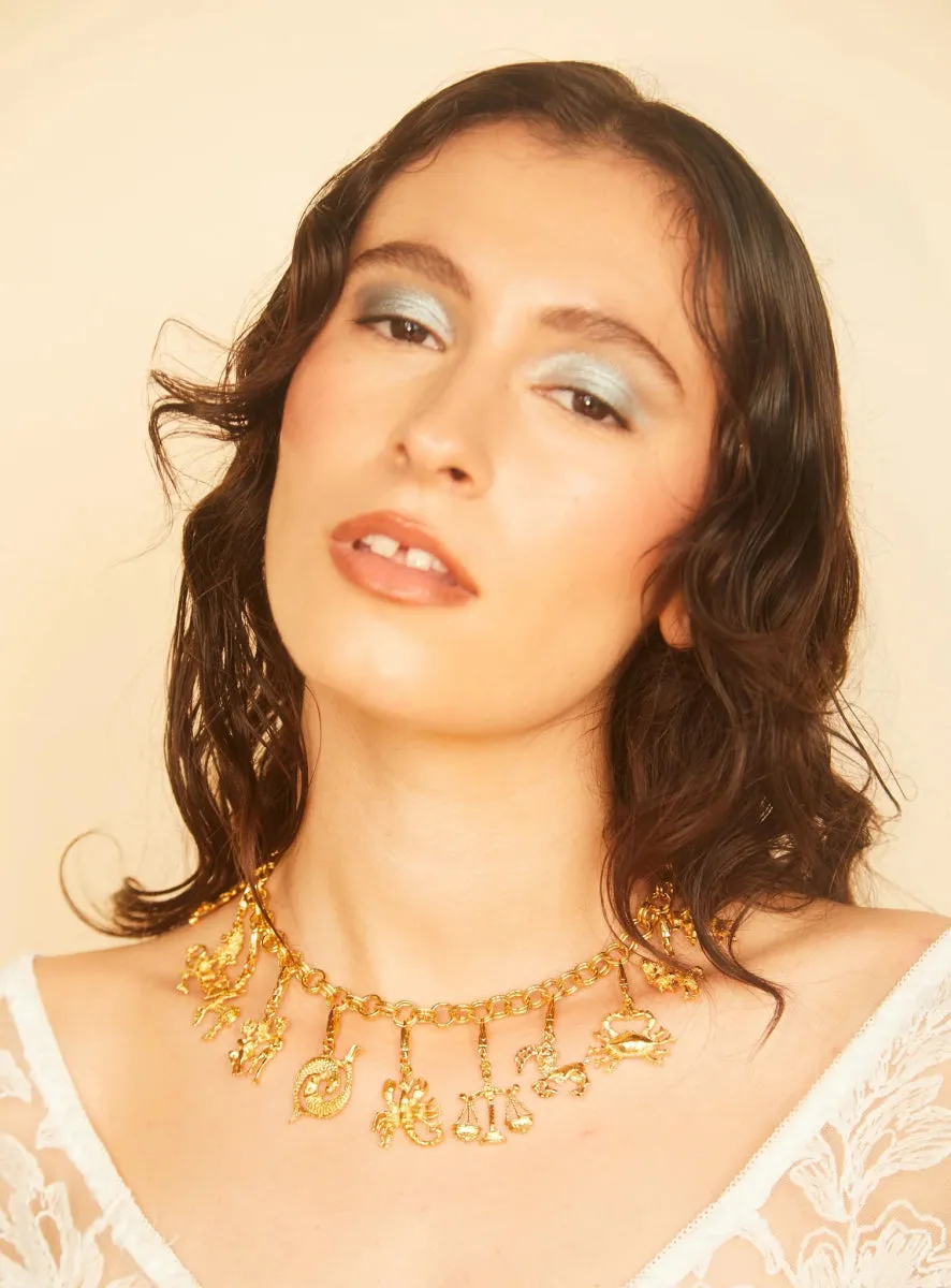 Par Ici Zodiac Necklace - All 12 Signs (Online Exclusive)