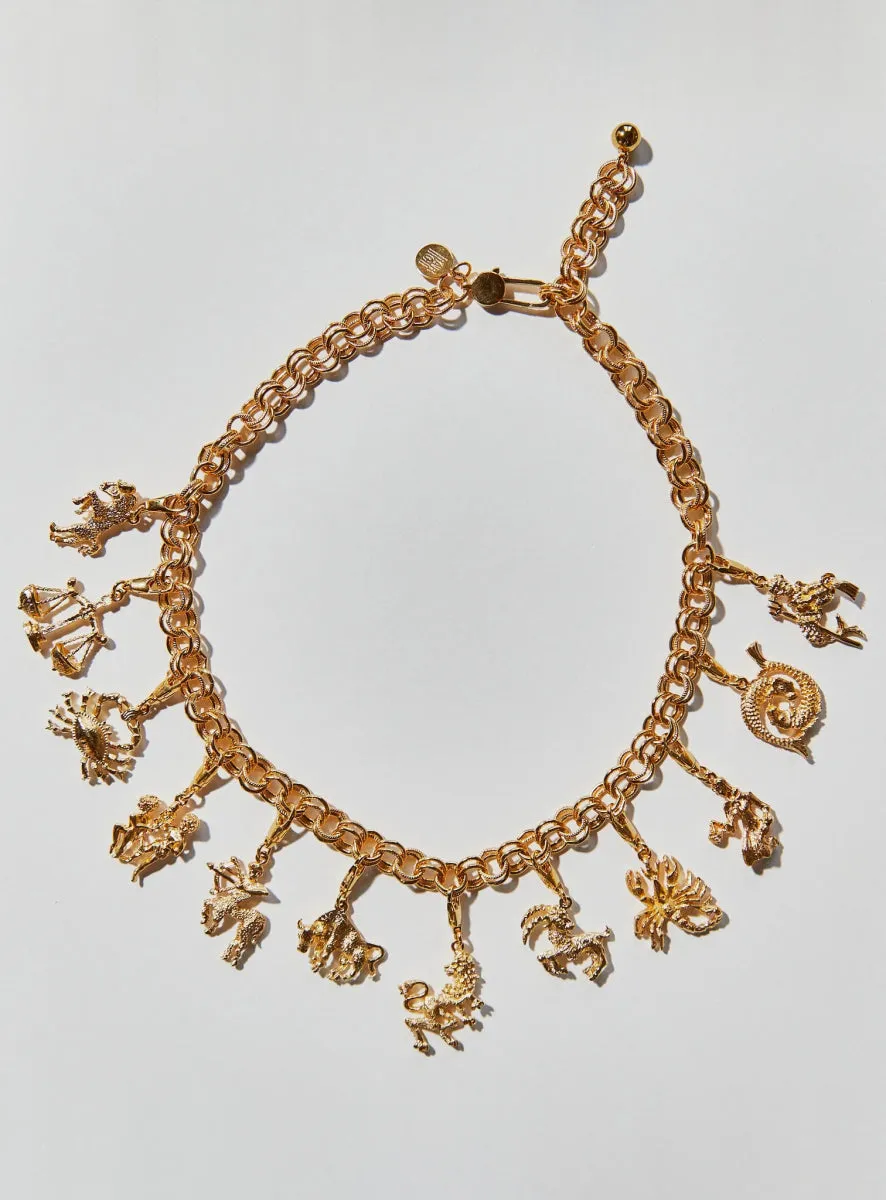 Par Ici Zodiac Necklace - All 12 Signs (Online Exclusive)