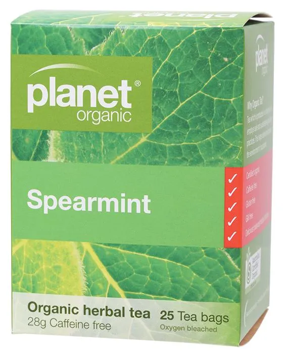 Planet Organics Spearmint Teabags