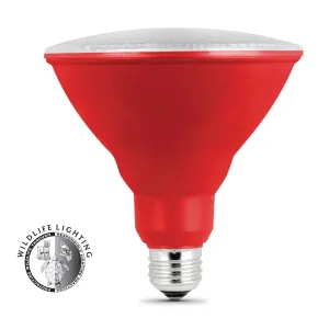 Red PAR38 Non-Dimmable LED Reflector Light Bulb
