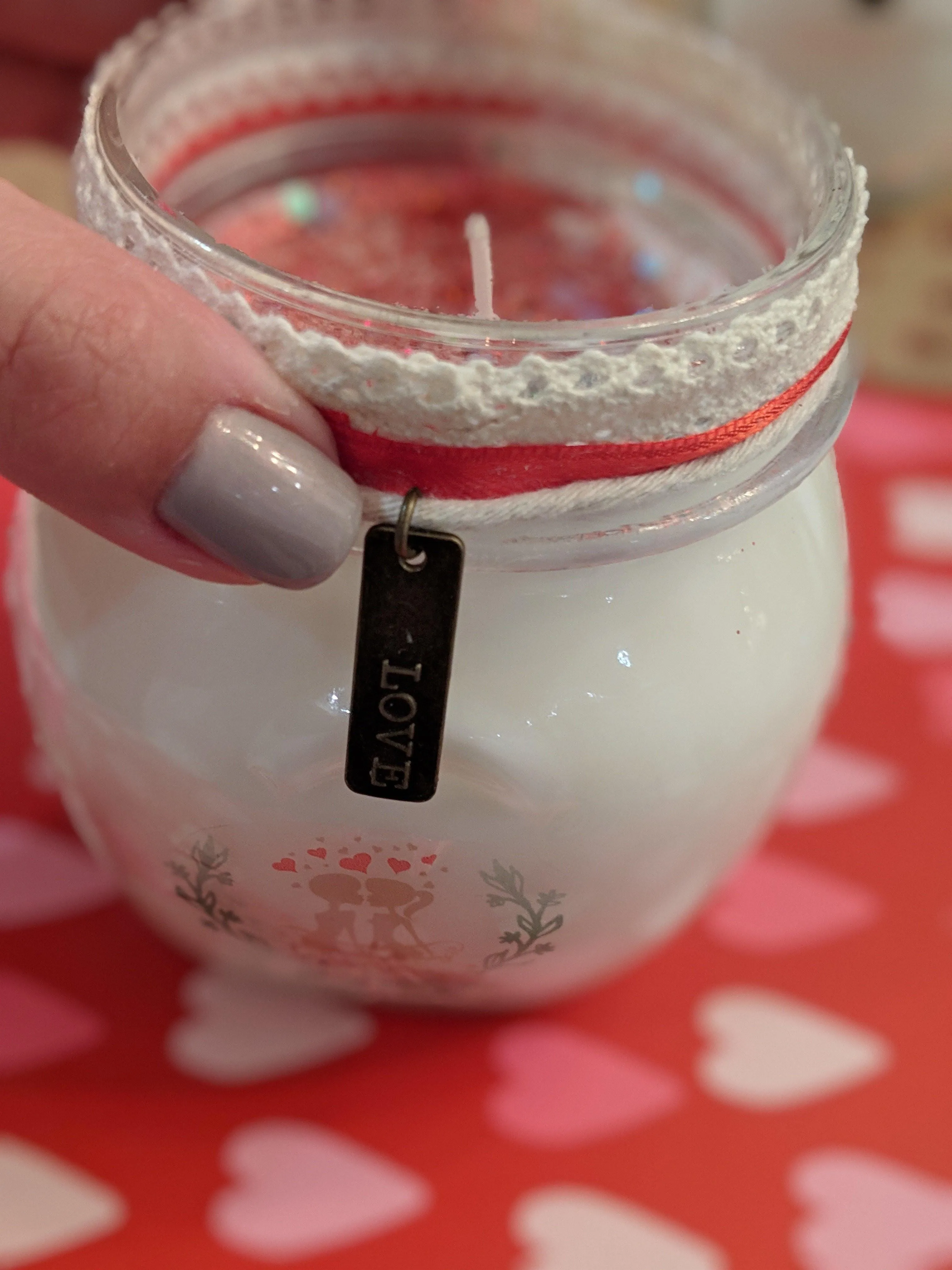 Romantic Love Candle