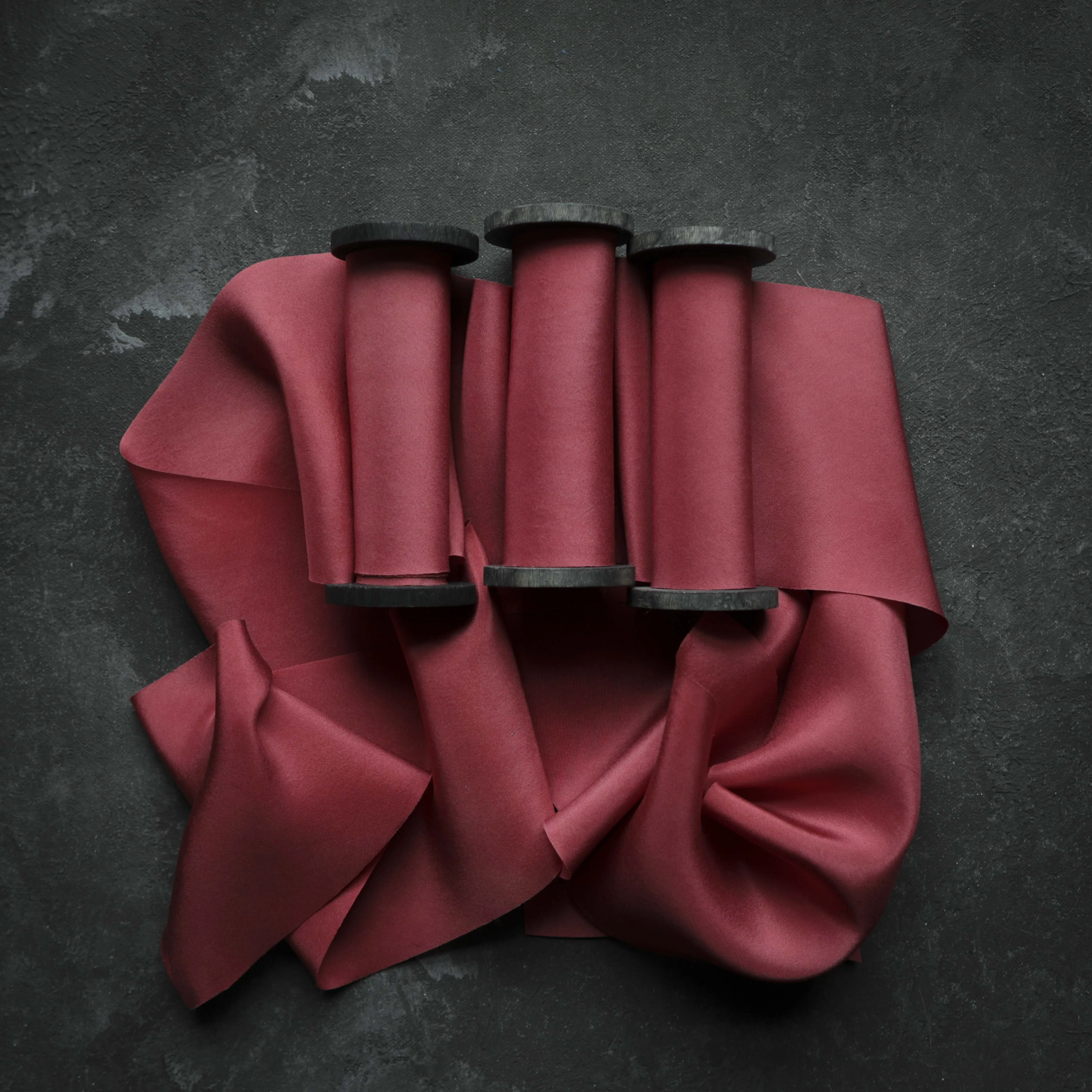 Romantic Red Silk Ribbon