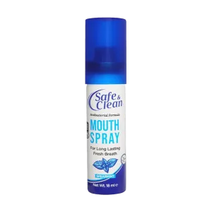 Safe And Clean Mouth Spray Spearmint Flavour 18ml