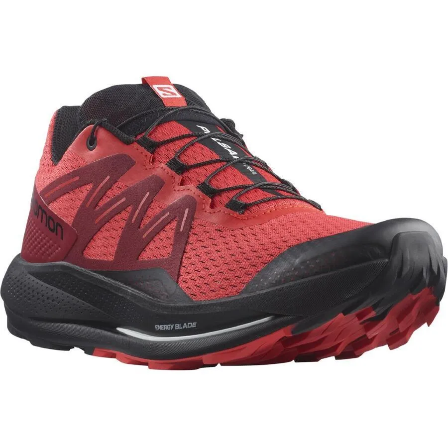 Salomon Pulsar Trail | Poppy Red / Biking Red / Black | Mens