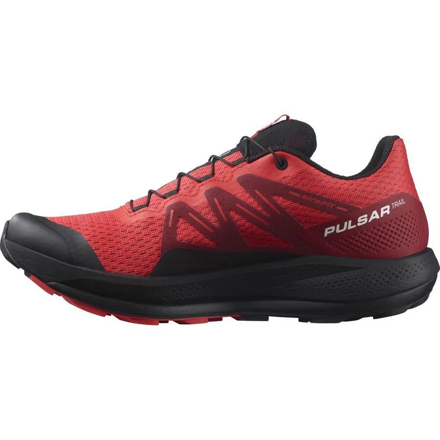 Salomon Pulsar Trail | Poppy Red / Biking Red / Black | Mens