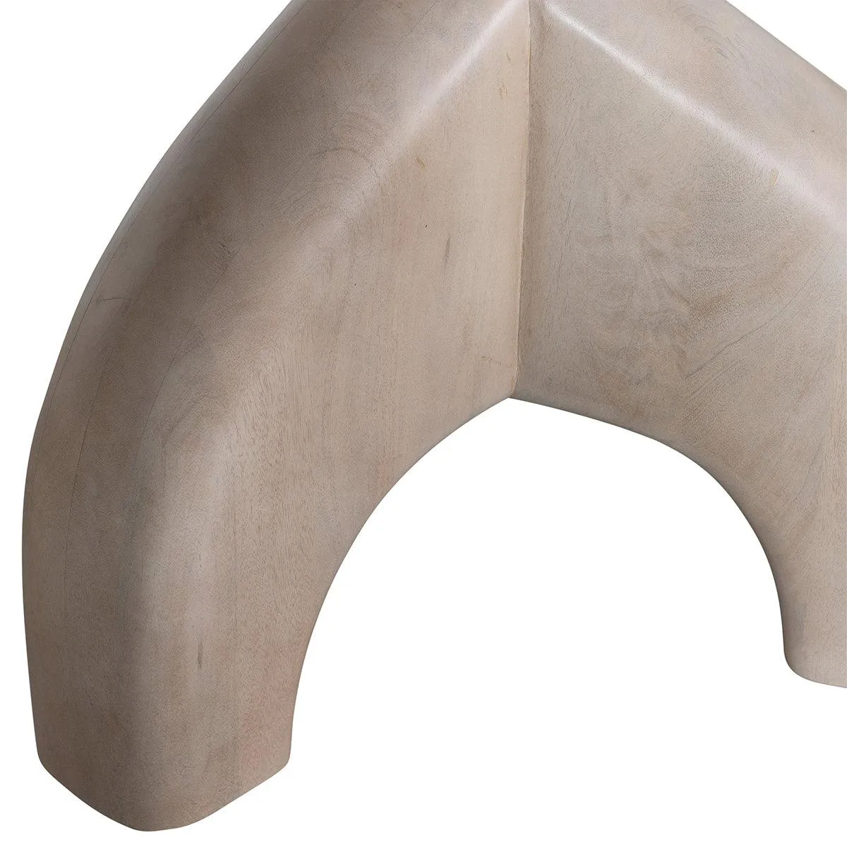 Smooth Natural Mango Wood Dining Table