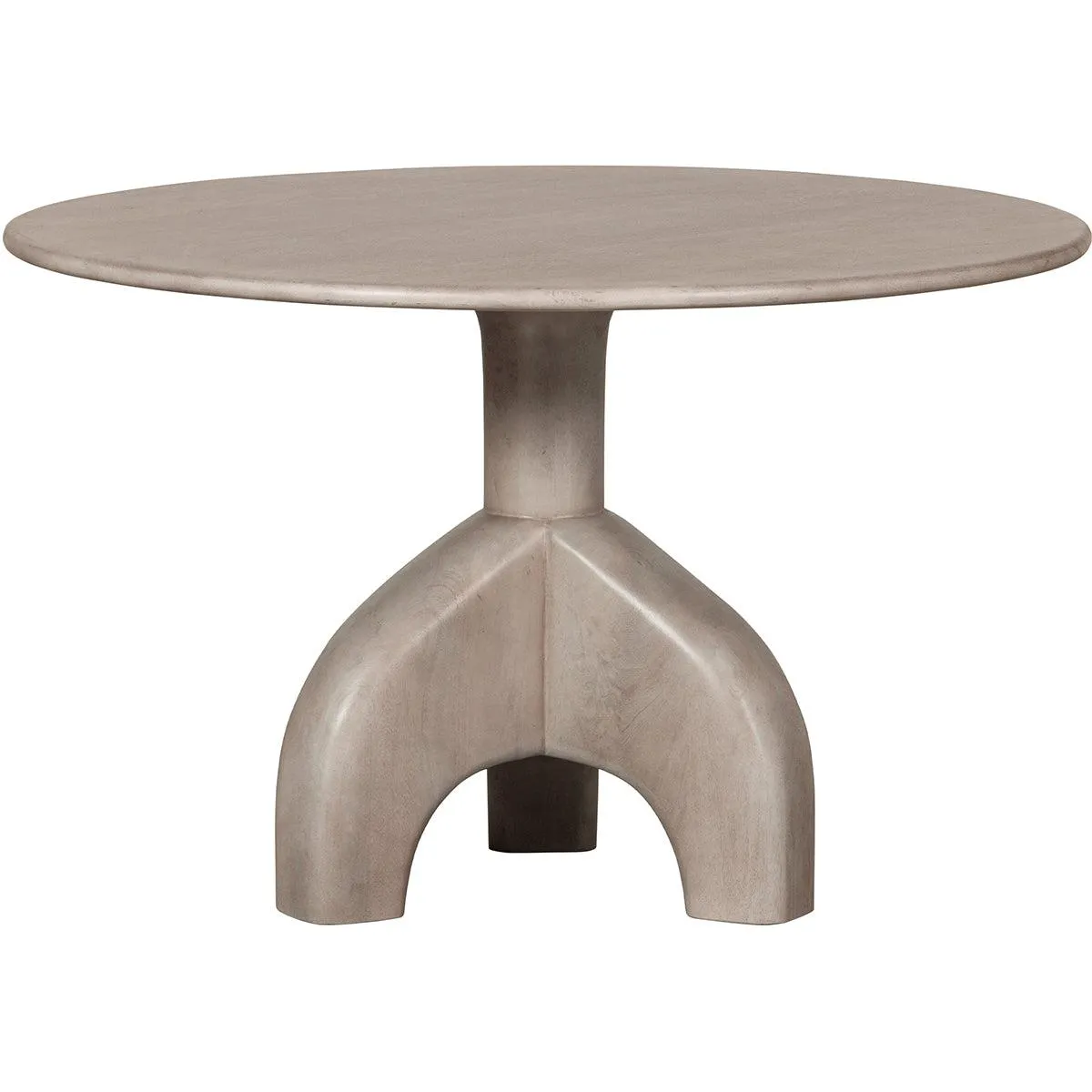 Smooth Natural Mango Wood Dining Table