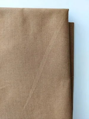 Taupe Cotton Canvas Fabric