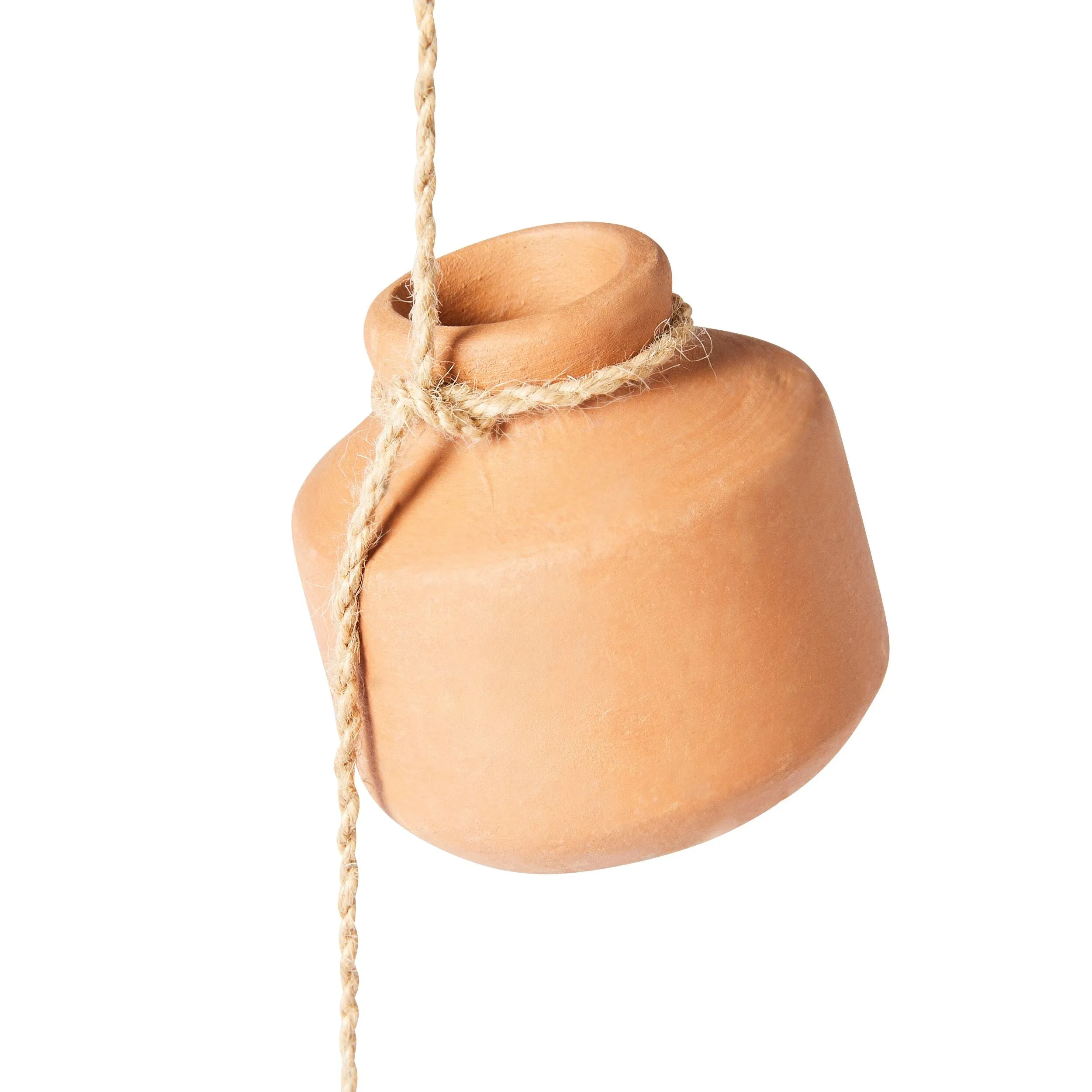 Terracotta Hanging Pots Natural 30x6x6cm