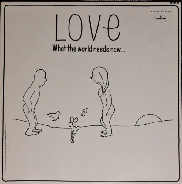 Various - Love - What The World Needs Now... (LP, Album, Comp) (VG )