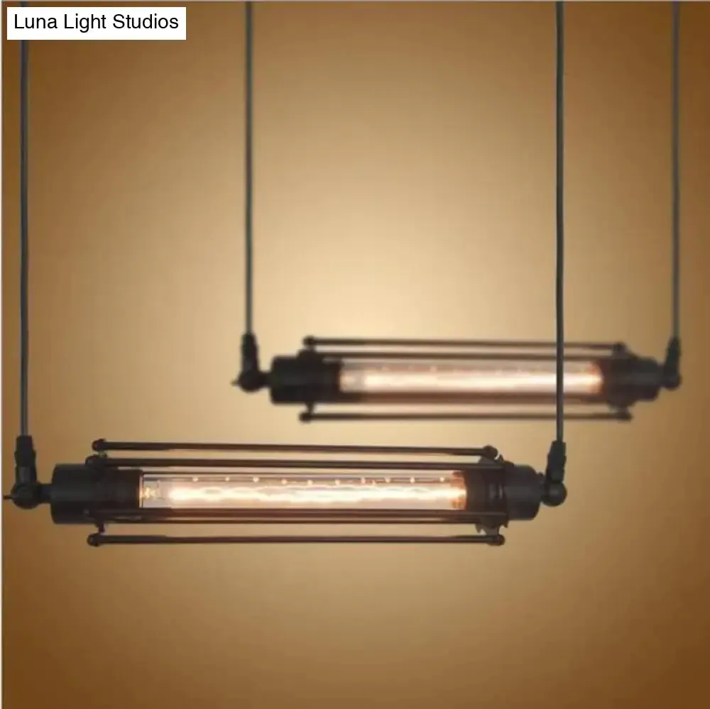 Vintage Flute Pendant Light Fixtures, Industrial Retro Pendant Lamp For Kitchen Island Bar Living Room E27 Luminaire