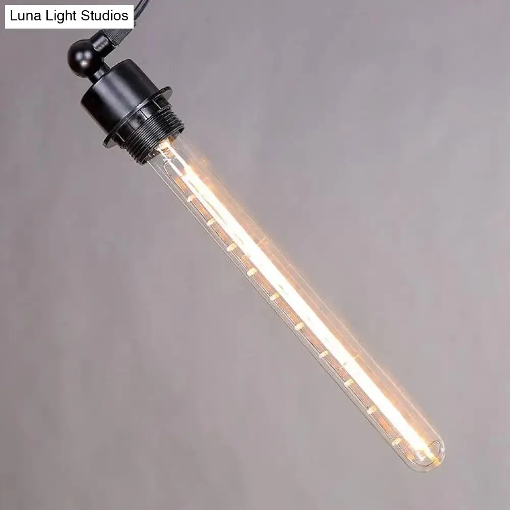 Vintage Flute Pendant Light Fixtures, Industrial Retro Pendant Lamp For Kitchen Island Bar Living Room E27 Luminaire